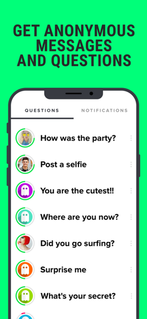 App ‎F3 - Anonymous questions, Chat on the App Store