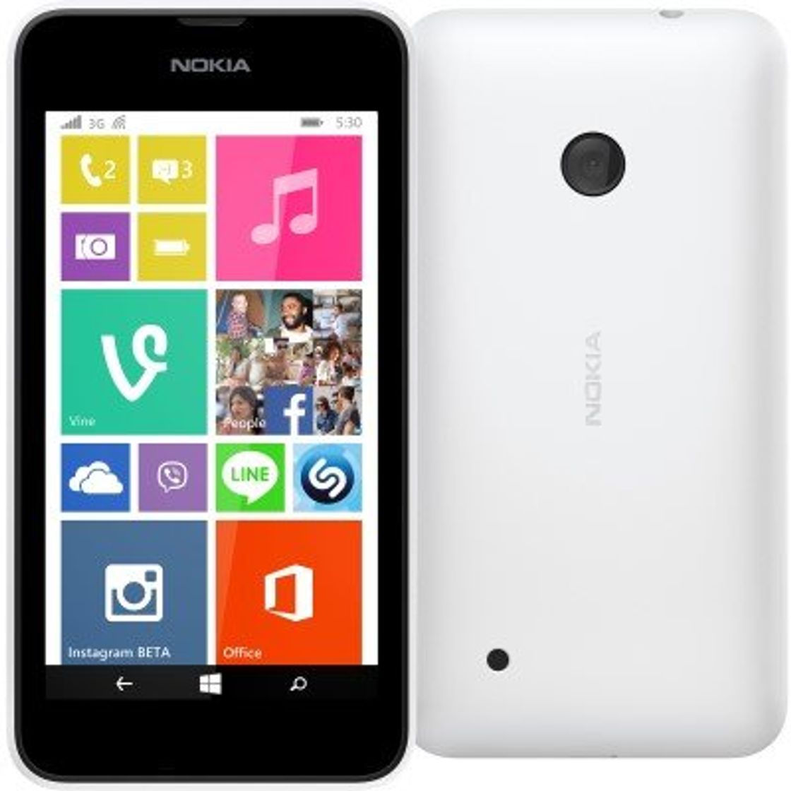 Product Nokia - Lumia 530 Smartphone Movistar Libre Windows Phone