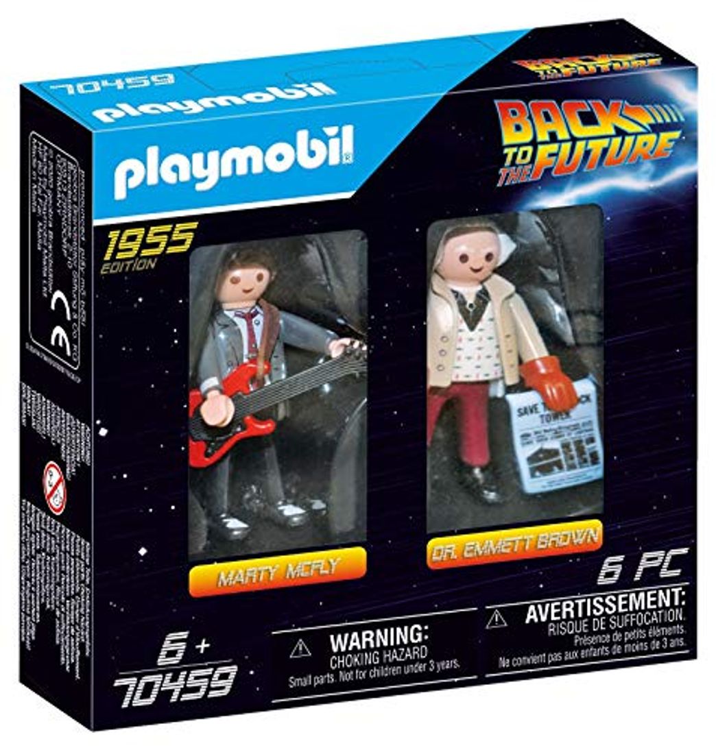 Social PLAYMOBIL-Back to The Future Marty Mcfly y Dr. Emmett Brown