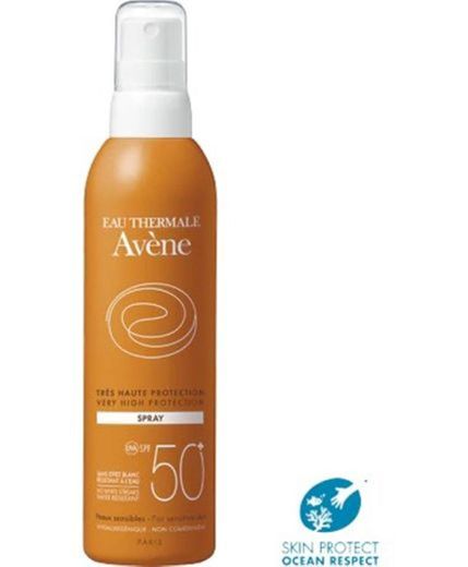 Avène protector solar FPS 50+ spray corporal 