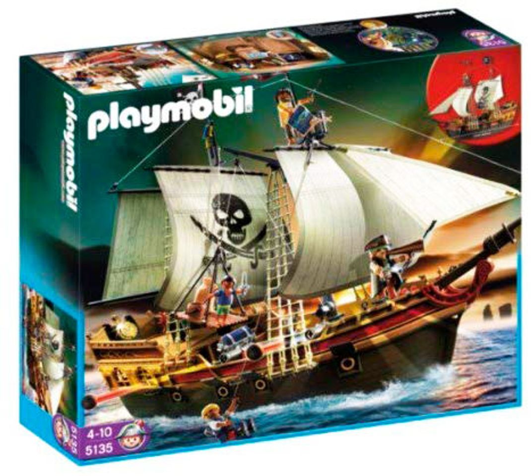 Producto Increíble barco pirata de playmóbil