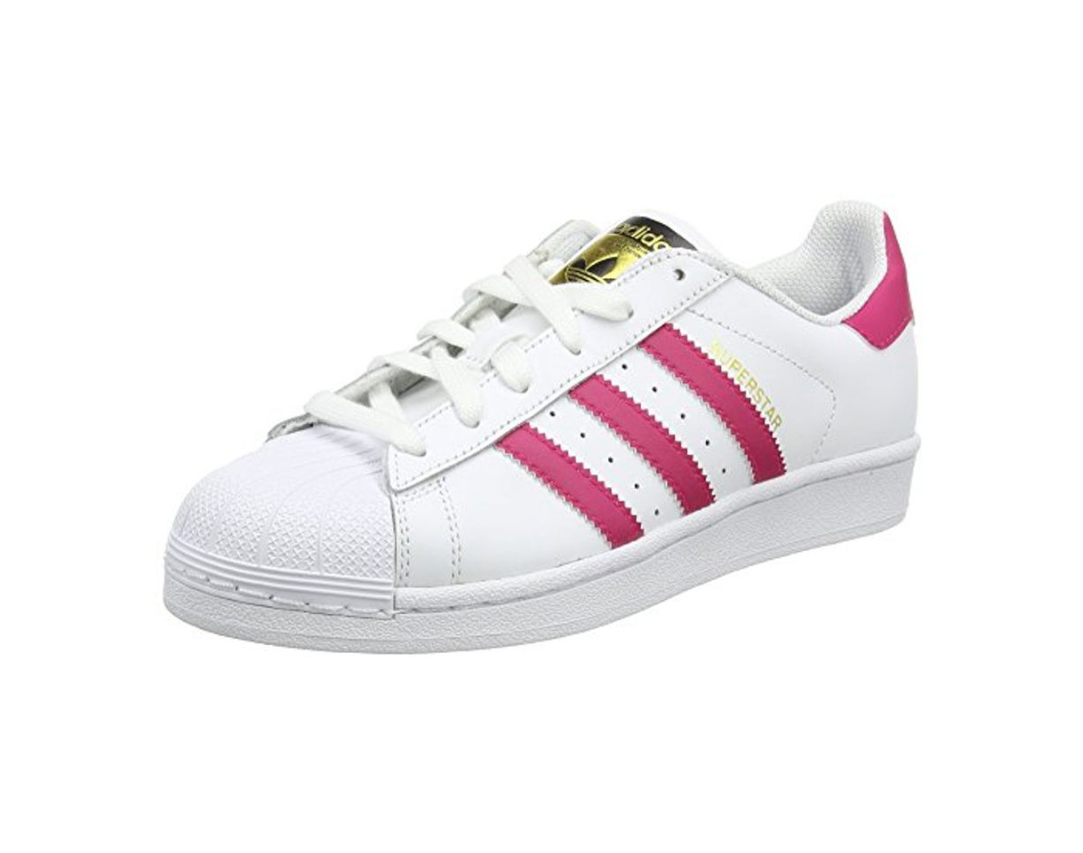 Fashion Adidas Superstar Foundation, Zapatillas Unisex Infantil, Blanco