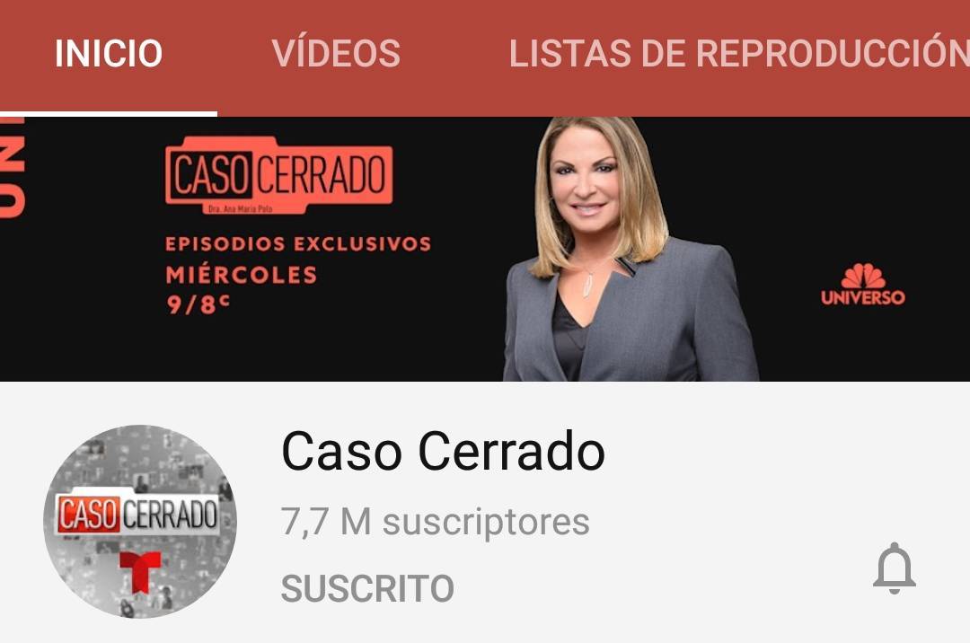 Moda Caso Cerrado