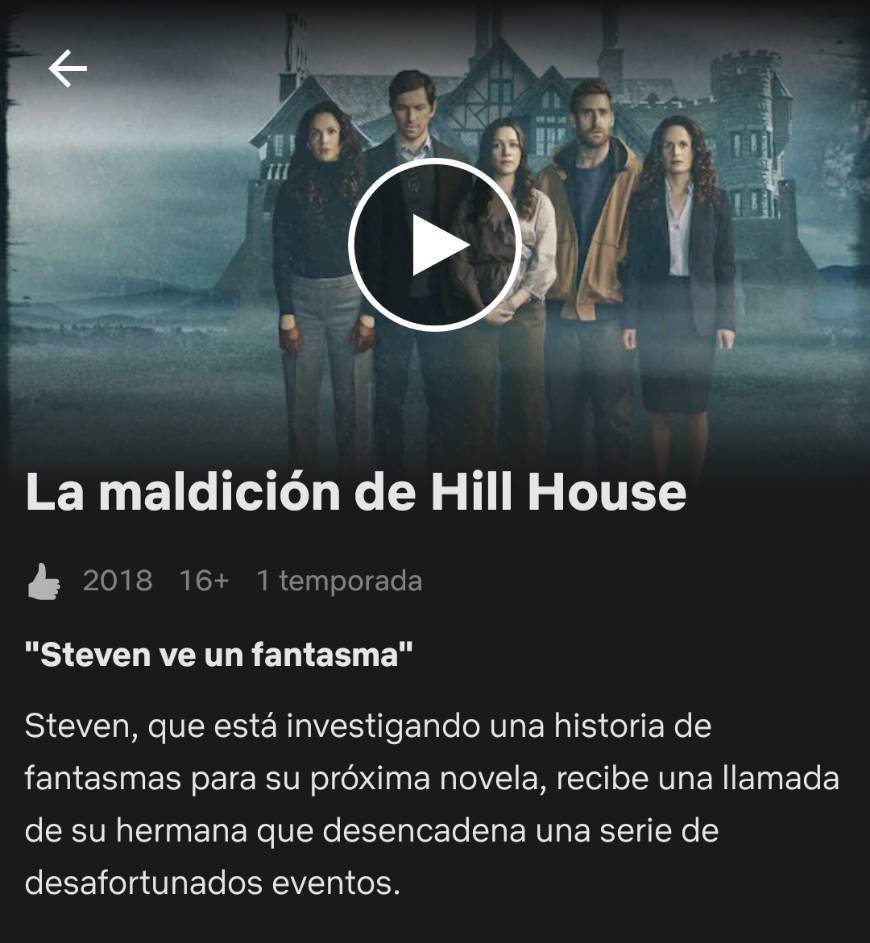 Serie La Maldicion de Hill House