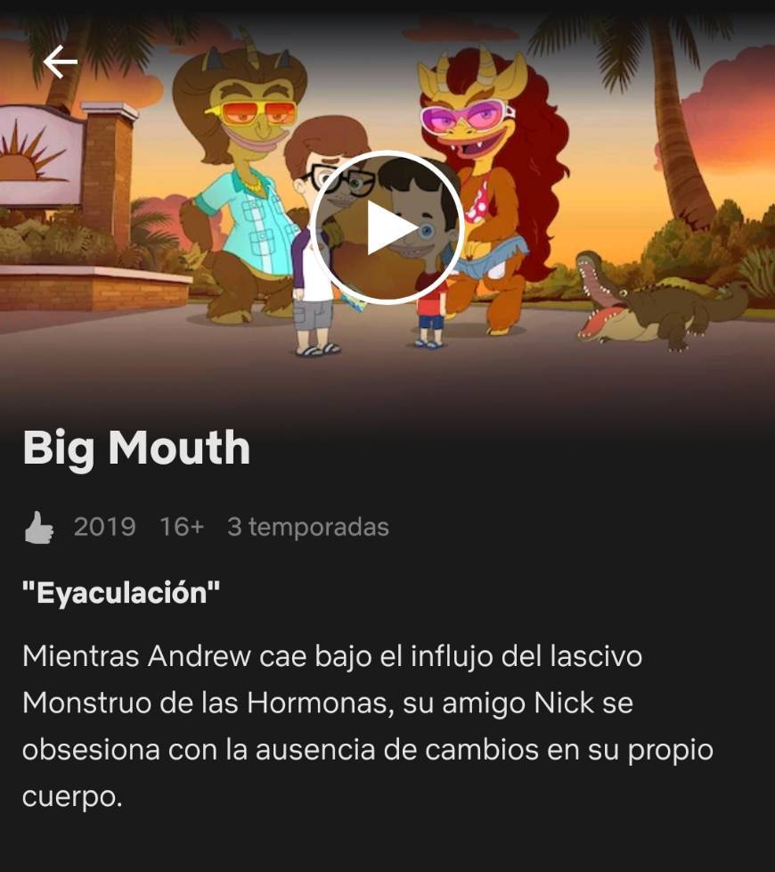 Serie Big Mouth - Netflix