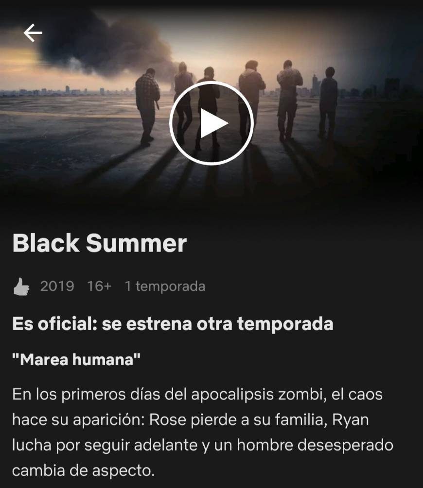 Serie Black summer