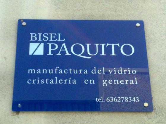 Places Cristaleria bisel paquito