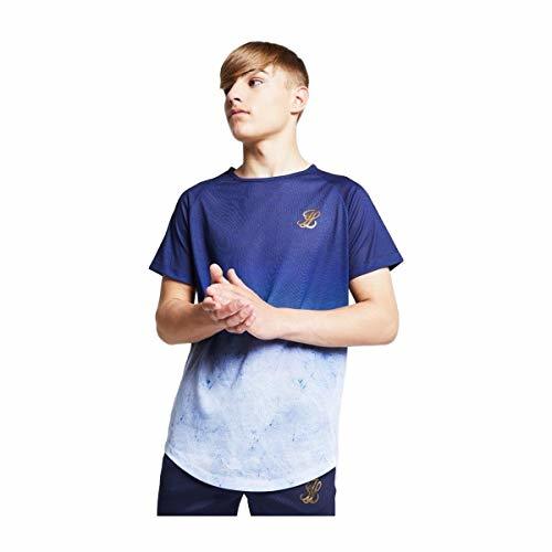 Products Illusive London Camiseta Marble Fade Marino