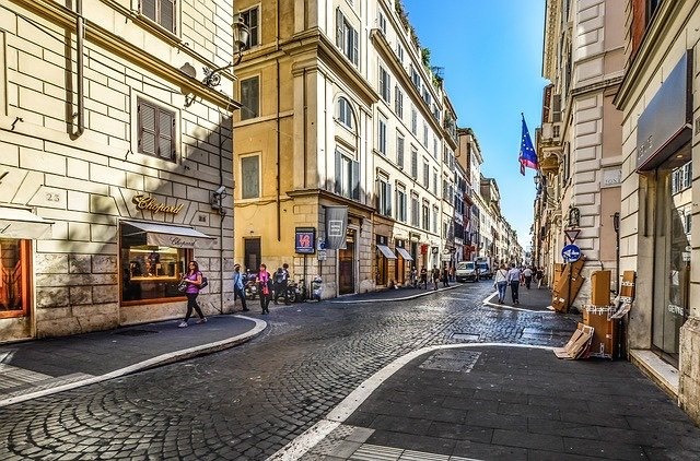 Fashion Hermosas Calles De Roma