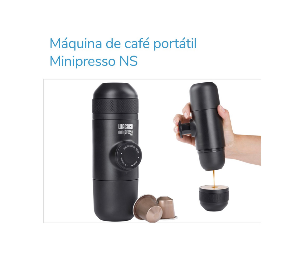 Producto Máquina de café portátil Minipresso NS 