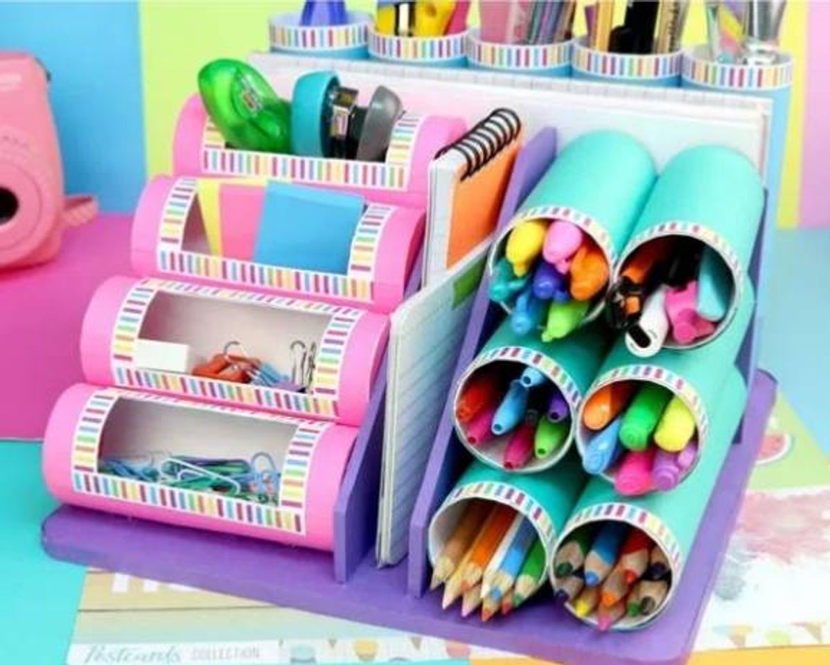 Fashion Organizador con tubos de papel 