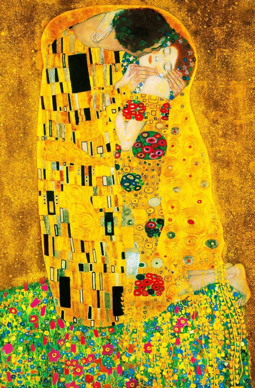 Fashion El beso Gustav Klimt