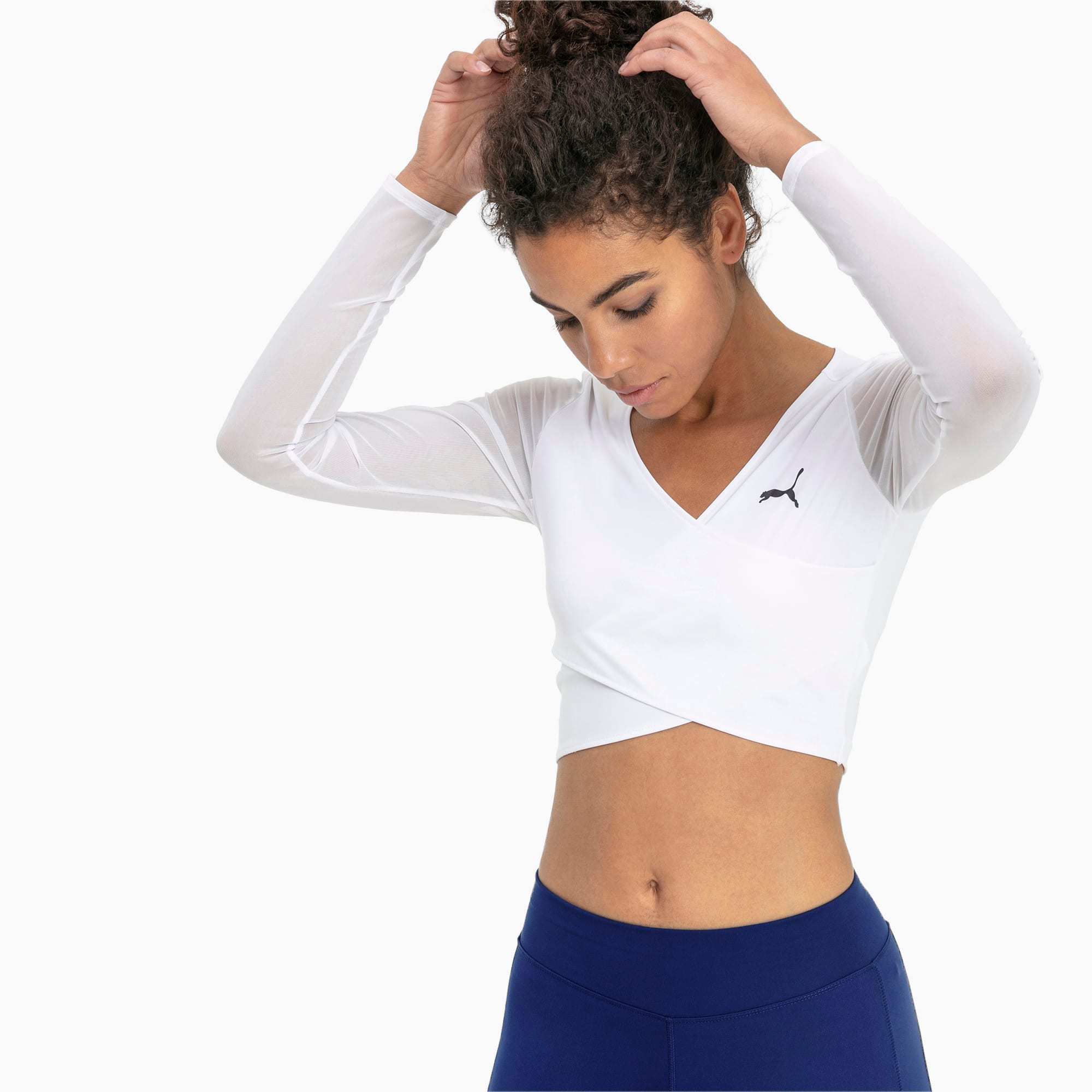 Producto Top para mujer PUMA x PAMELA REIF Cropped Long Sleeve ...