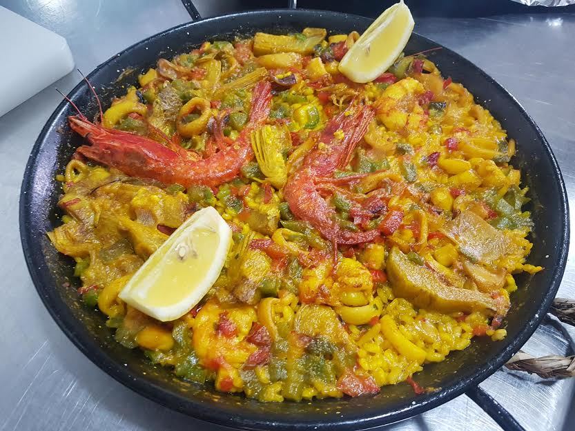 Restaurantes La paella de papa