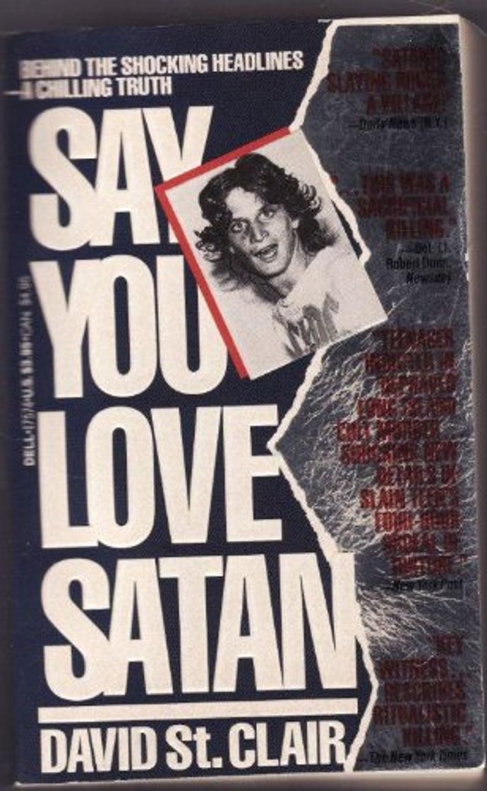 Libro Say You Love Satan