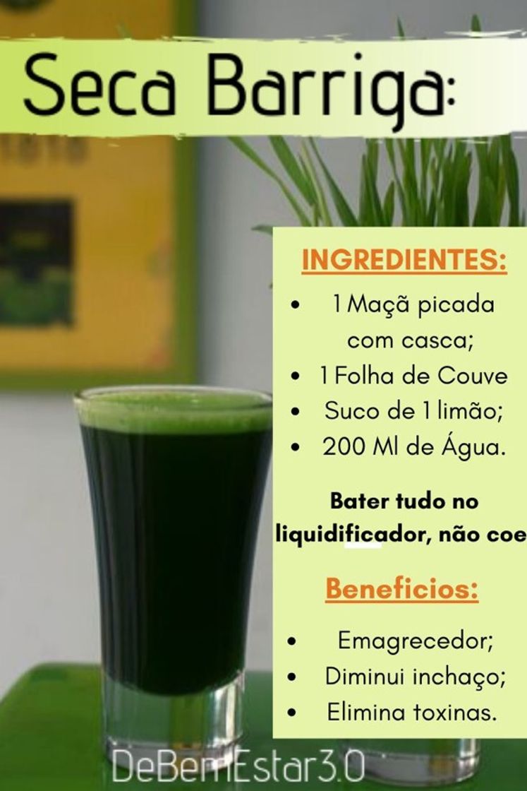 Fashion Suco detox - seca barriga 