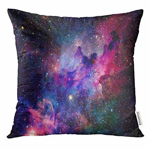 Kinhevao Throw Pillow Galaxy Nebula and Galaxies en Space of This Amueblado