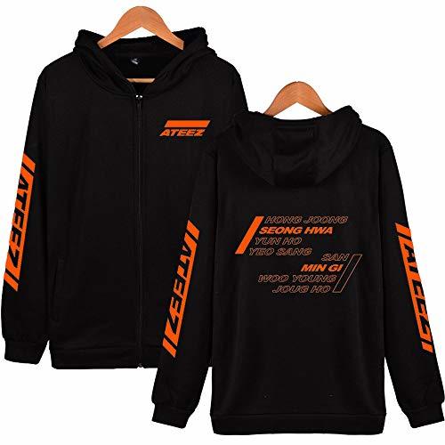 Product Mujer ATEEZ Sudadera con Capucha Hoodie KPOP Hip Pop Moda Deportiva Top