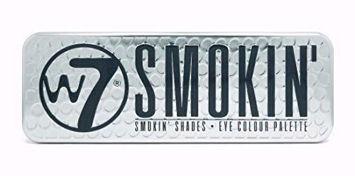 W7 Smokin' - Paleta de sombras de ojos