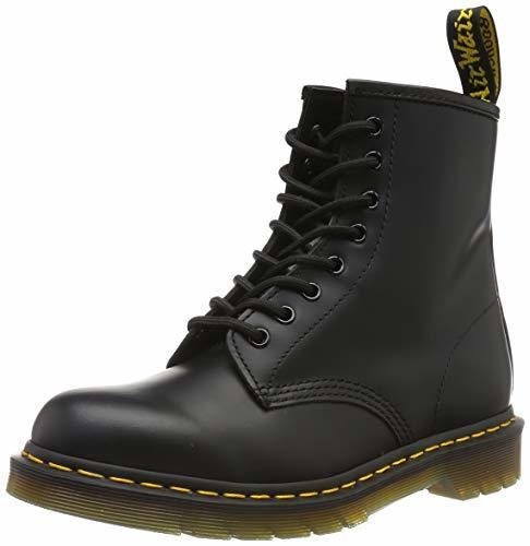 Social Dr. Martens 1460 - Botas Militares de Mujer, Negro