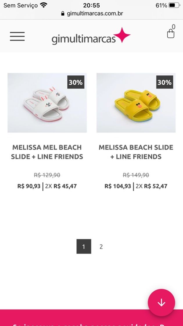 Moda SALE DE MELISSA