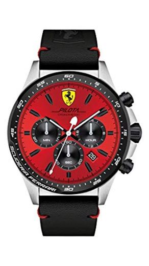 Reloj Scuderia Ferrari para Hombre 0830387, Negro