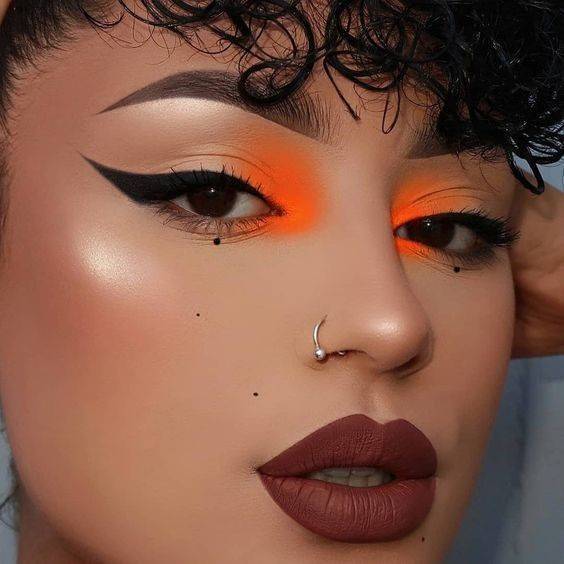 Moda Make laranja 🧡