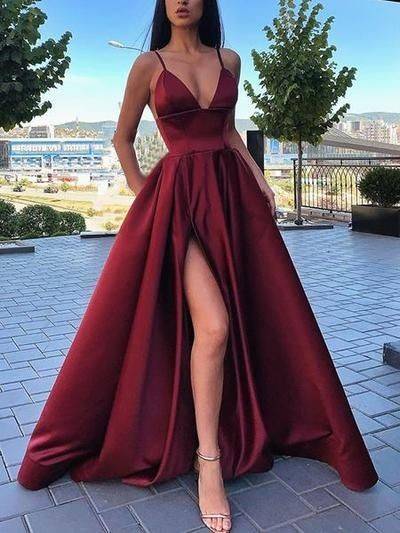 Moda vestido vinho 🍷