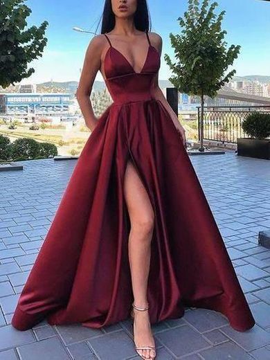 vestido vinho 🍷