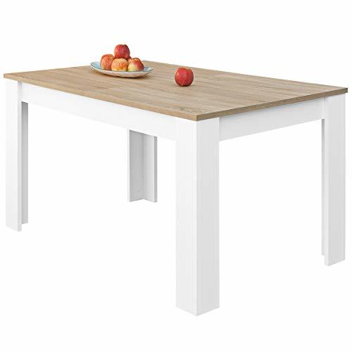 Social COMIFORT – Mesa De Comedor Extensible Moderna de 120 a 170 cm,