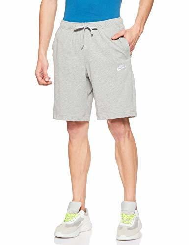 NIKE Club Short JSY Pantalones Cortos, Hombre, Gris