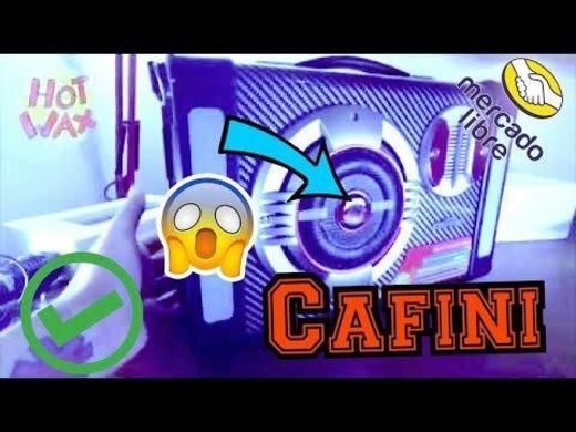 Parlante Cafini con LEDS - YouTube