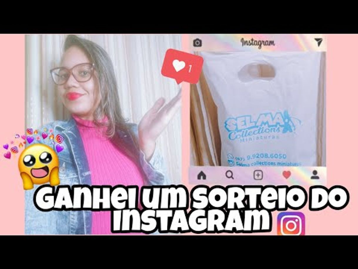 Social GANHEI UM SORTEIO DO INSTAGRAM 2020 - YouTube