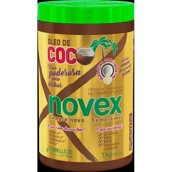 Fashion Creme de tratamento Óleo de coco Novex