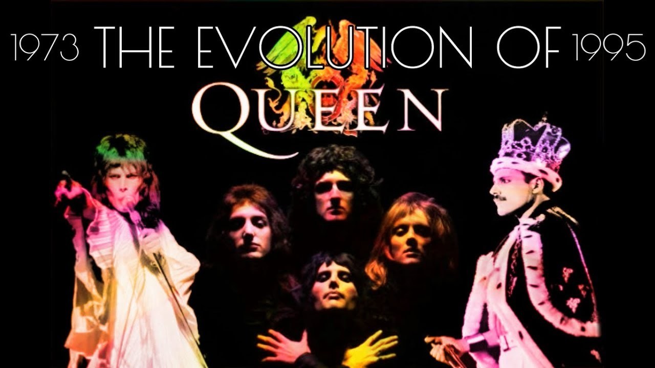 Moda The Evolution Of Queen (1973 - 1995) - YouTube