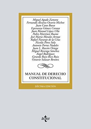 Libro Manual de Derecho Constitucional