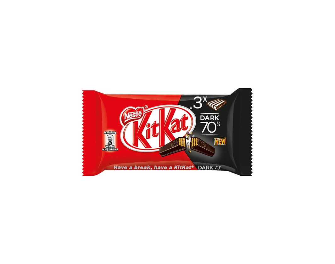 Products Chocolate Kit Kat Preto 70% 3X41.5 G