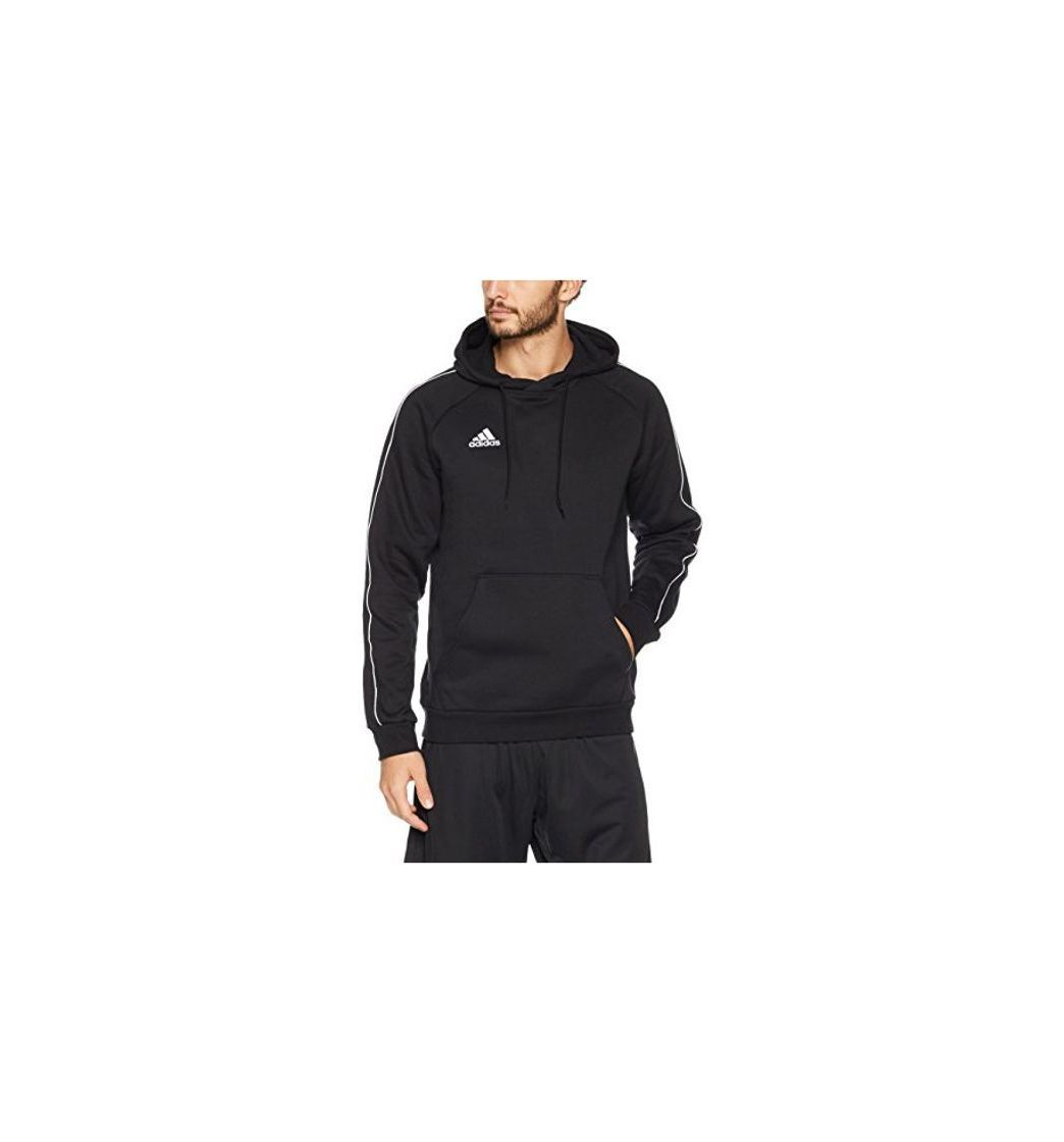 Fitness adidas Core18 Hoody Sudadera con Capucha, Hombre, Negro