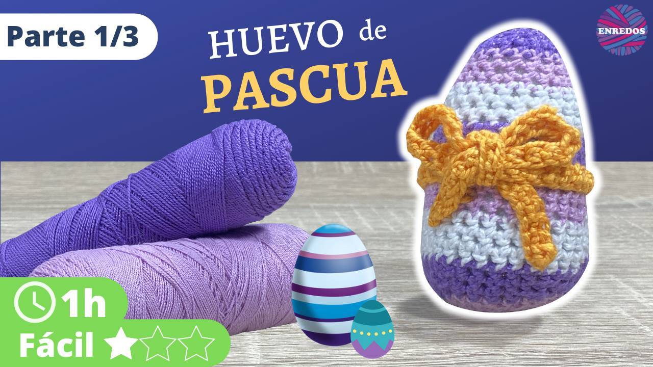 Fashion HUEVO de PASCUA Amigurumi 🐰