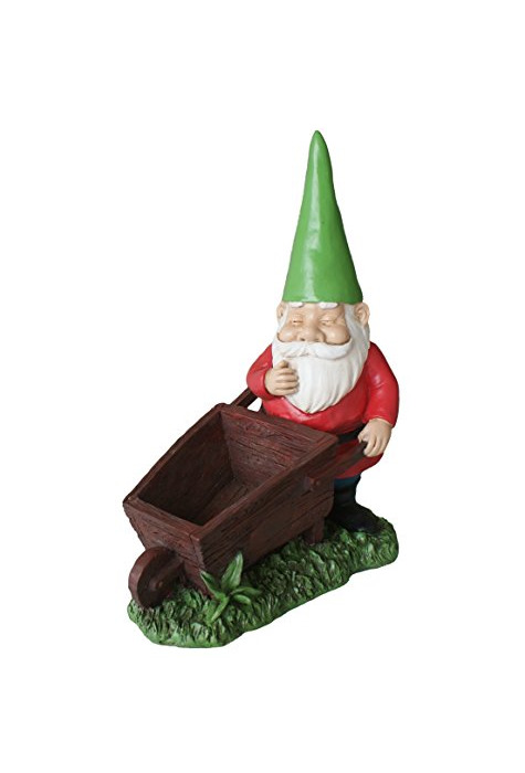 Social TIAAN 28cm altura jardín gnomo estatuas maceta plantador de la escultura Gnome