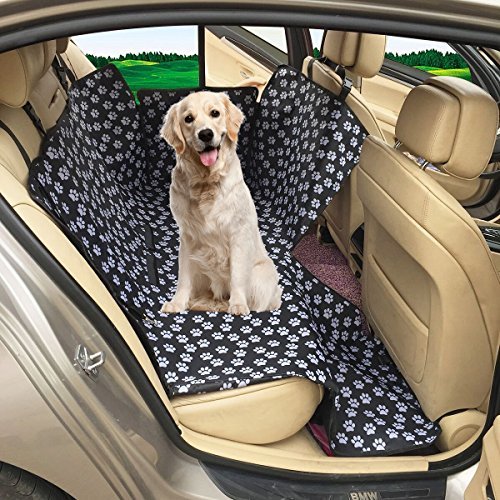 Social Cubierta de Asiento de Perro MATCC Funda de Coche para Perros Funda