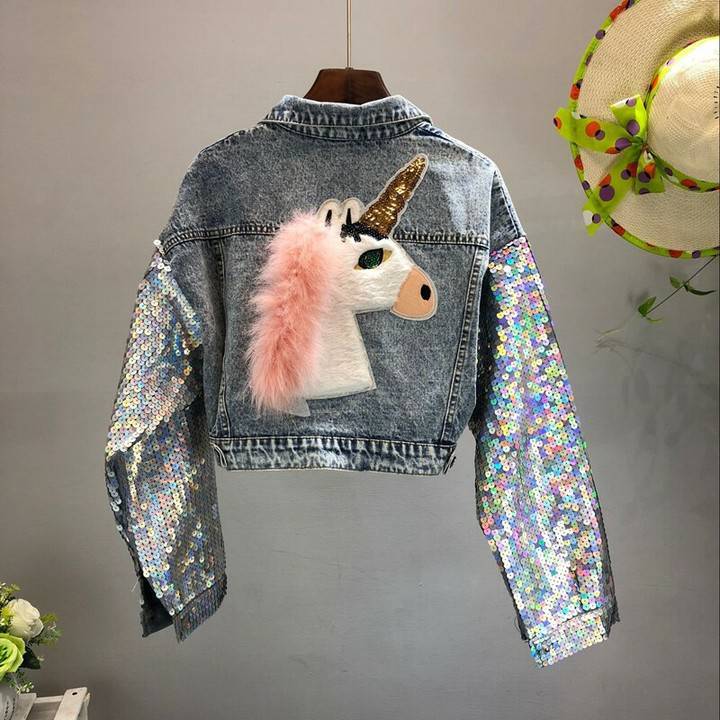 Moda Jaqueta unicornio 🦄💕