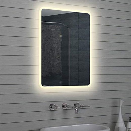 Lux-aqua - Espejo de baño con luz led