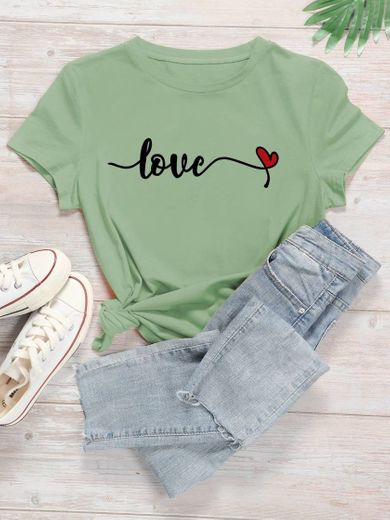Camiseta Love ❤