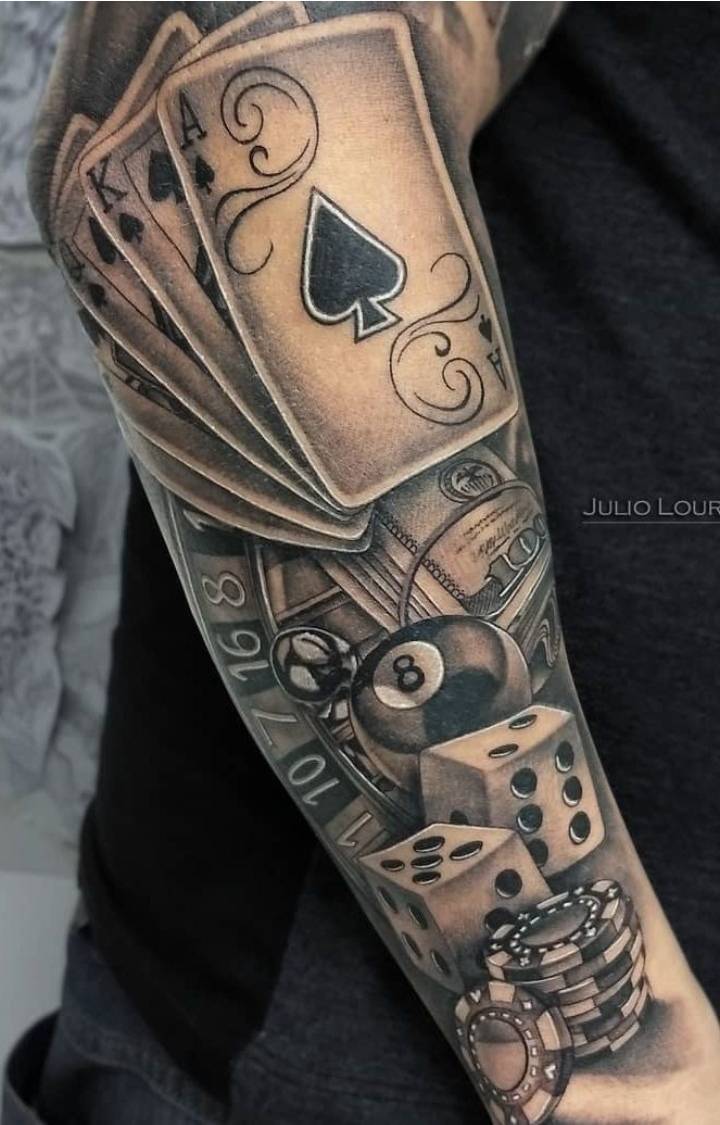 Moda Tatuagem masculina 