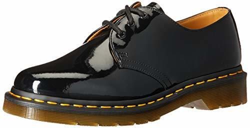 Dr Martens 1461, Zapatos de Cordones Derby para Mujer, Negro