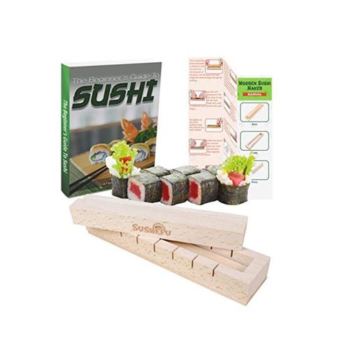 Kit para hacer sushi – Máquina de sushi de madera para principiantes
