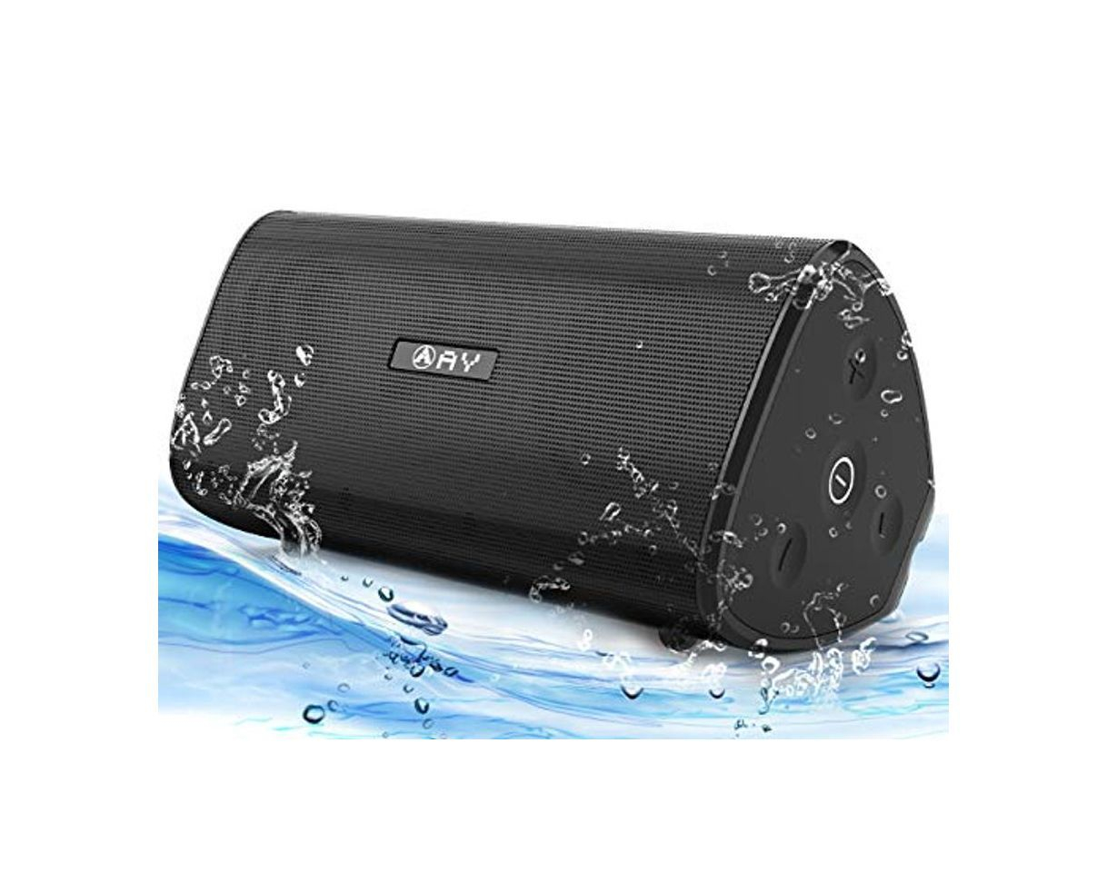 Electronic Altavoz Portátil Bluetooth 4.2 AY de 30W Impermeable IPX7