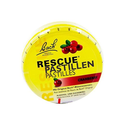 Bach Original Rescue Remedy Pastilles Cranberry 50g