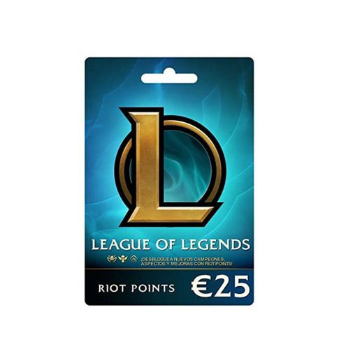 League of Legends €25 Tarjeta de regalo prepaga